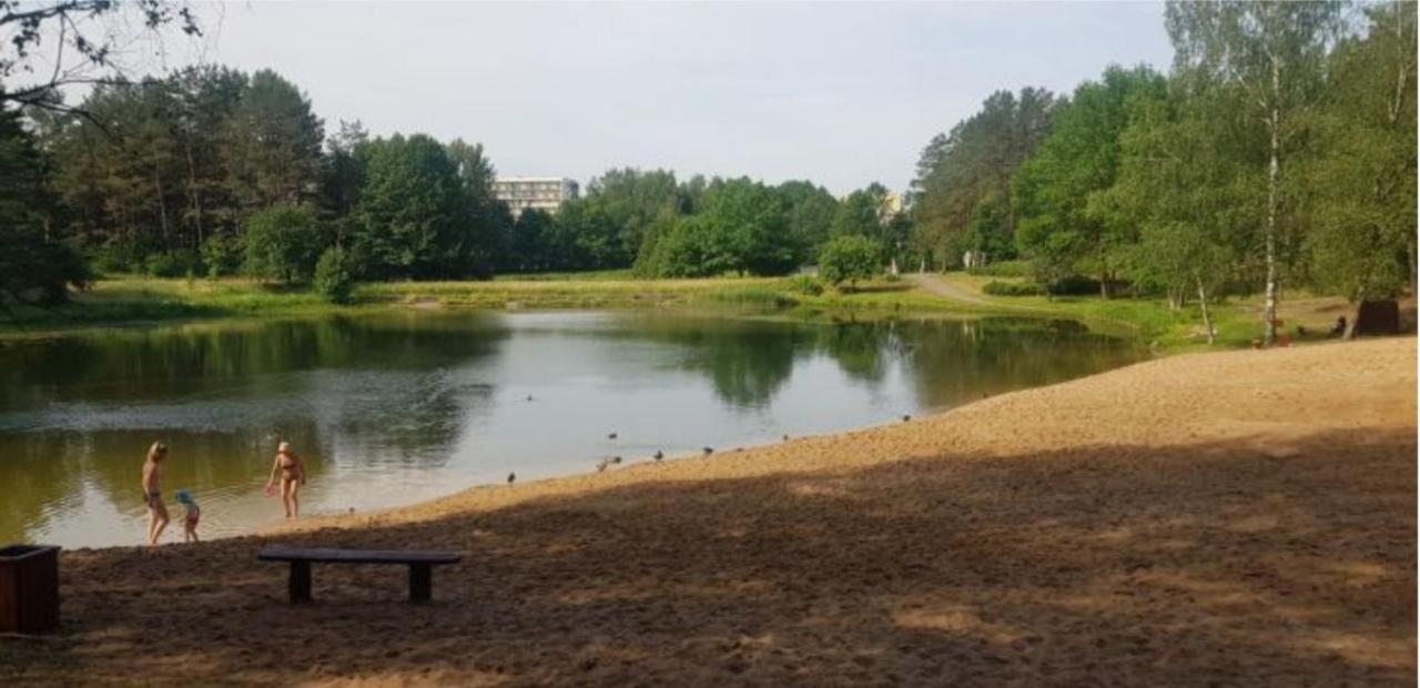 Garden Studio By The Lake With Air-Con And Infrasauna Druskieniki Zewnętrze zdjęcie
