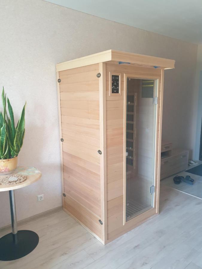 Garden Studio By The Lake With Air-Con And Infrasauna Druskieniki Zewnętrze zdjęcie